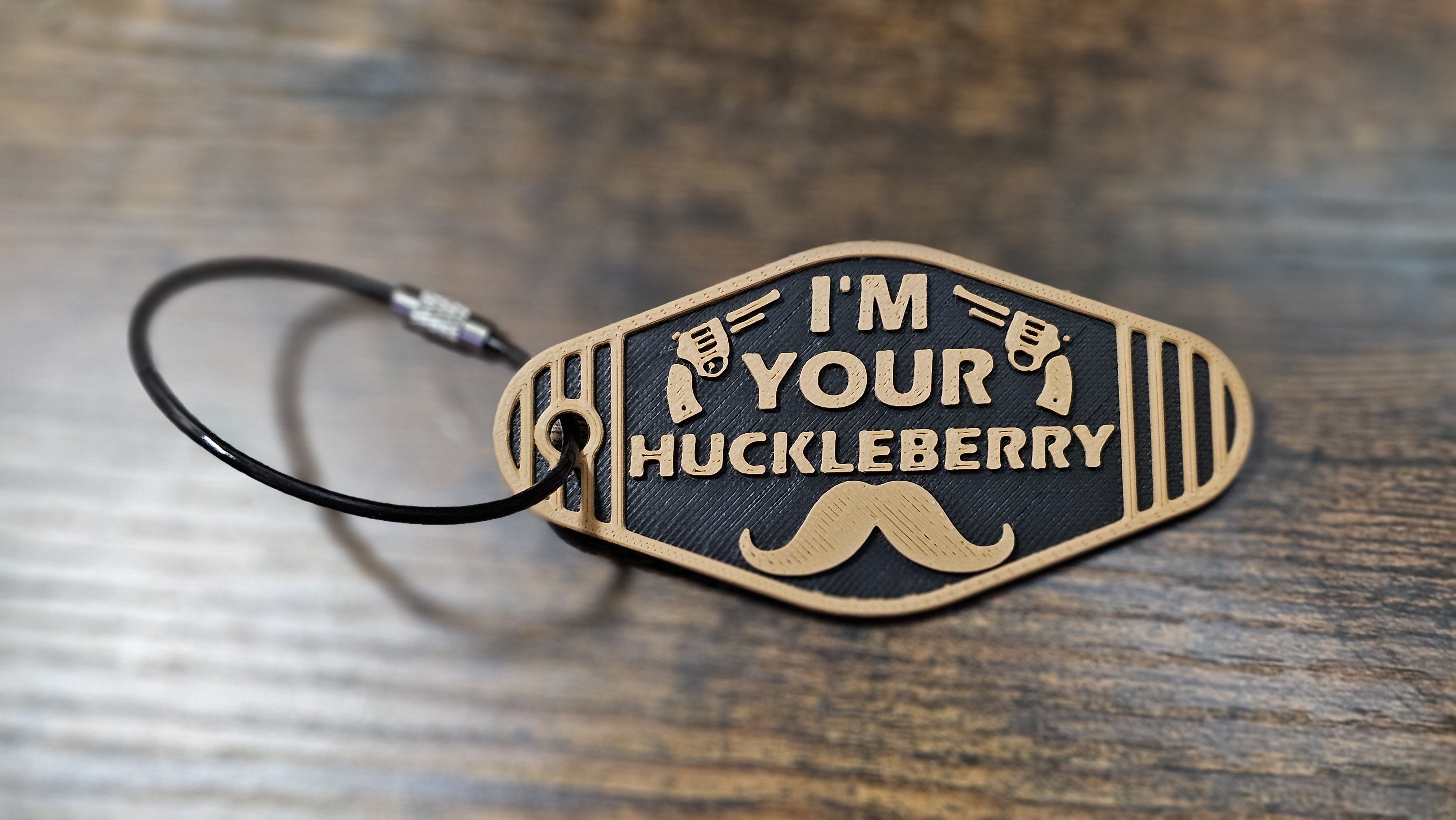 Custom Keychain - Personalized 3D printed keychain